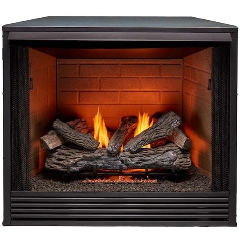 ventless gas fireplace firebox